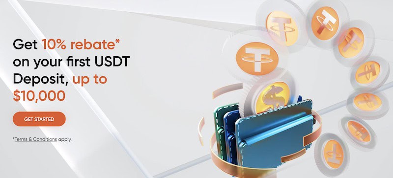 Vantage USDT Deposit Bonus